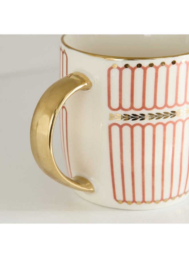 Home Box فنجان جوانا - وردي وذهبي - 350 مل - Image 3